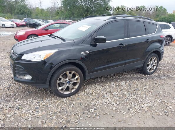 1FMCU0GX0GUB48006 2016 FORD ESCAPE Black Vista tres cuartos delantera izquierda