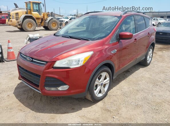1FMCU0GX0GUB69809 2016 FORD ESCAPE Red წინა მარცხენა ხედი სამი მეოთხედიდან