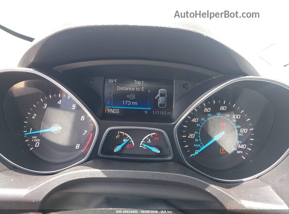 1FMCU0GX0GUB69809 2016 FORD ESCAPE Red უკანა სავარძლების ხედი