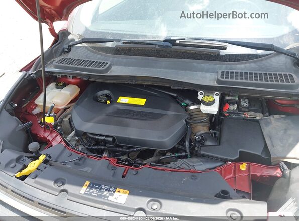 1FMCU0GX0GUB69809 2016 FORD ESCAPE Red უკანა ხედი