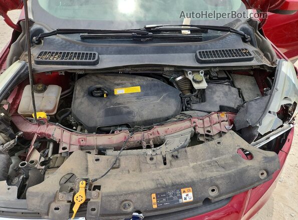 1FMCU0GX0GUB94113 2016 FORD ESCAPE Красный Вид подкапотного пространства