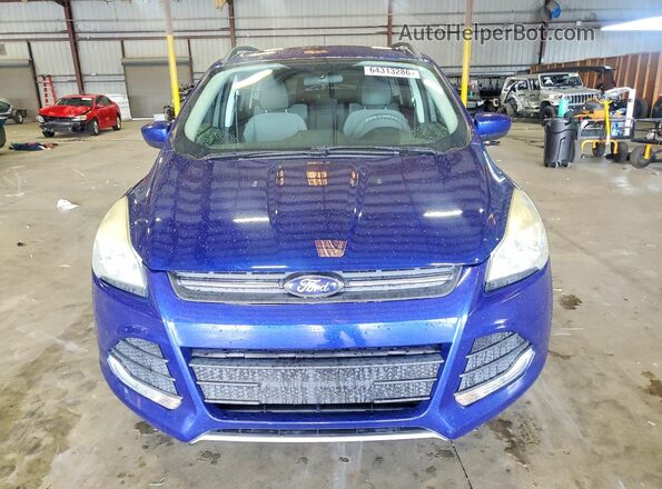 1FMCU0GX0GUC55959 2016 FORD ESCAPE Blue Widok z przodu