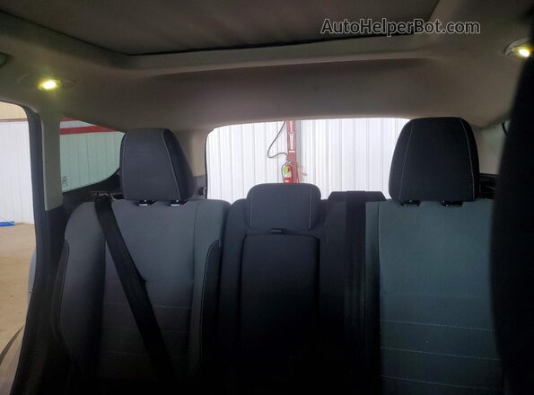 1FMCU0GX1GUB14480 2016 FORD ESCAPE Gray Rear seats view