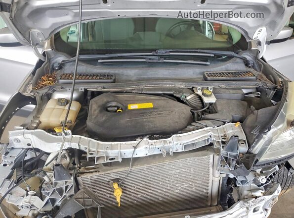 1FMCU0GX1GUB14480 2016 FORD ESCAPE Gray Engine compartment view