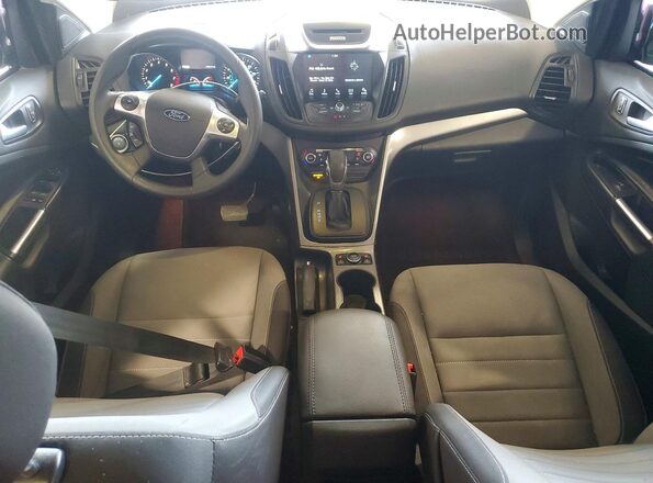 1FMCU0GX1GUB14480 2016 FORD ESCAPE Gray Dashboard view