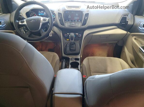 1FMCU0GX1GUB43963 2016 FORD ESCAPE Красный Вид панели приборов