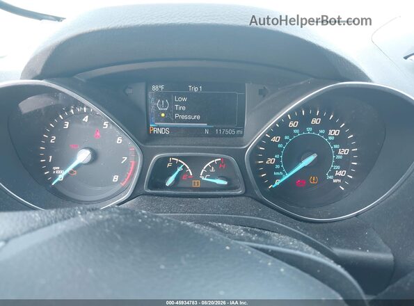 1FMCU0GX1GUC23747 2016 FORD ESCAPE Черный Вид задних сидений