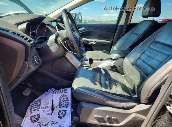 1FMCU0GX1GUC55663 2016 FORD ESCAPE Black Vista interior delantera