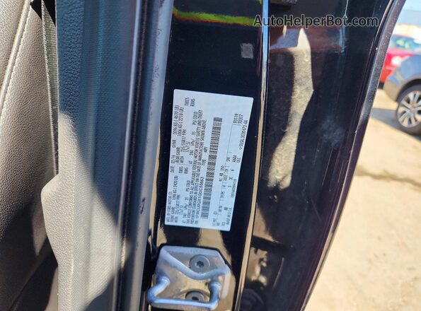 1FMCU0GX1GUC55663 2016 FORD ESCAPE Black Vista de la etiqueta del VIN