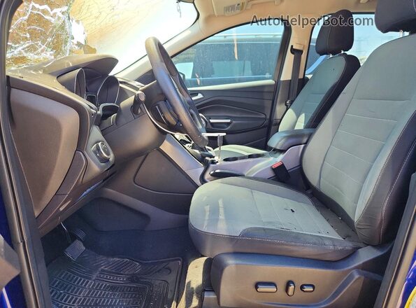 1FMCU0GX2GUB16741 2016 FORD ESCAPE Синий Вид салона спереди