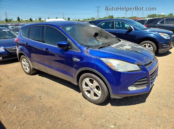 1FMCU0GX2GUB16741 2016 FORD ESCAPE Синий Передняя правая четверть