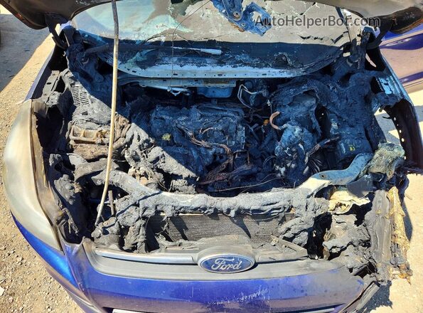 1FMCU0GX2GUB16741 2016 FORD ESCAPE Синий Вид подкапотного пространства