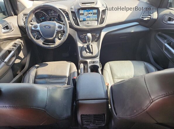 1FMCU0GX2GUC20078 2016 FORD ESCAPE Silver Dashboard view