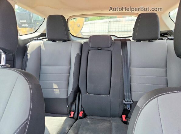 1FMCU0GX3GUB81338 2016 FORD ESCAPE Black უკანა სავარძლების ხედი