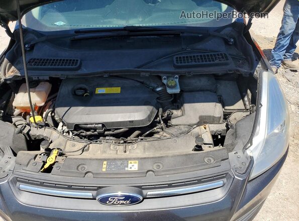 1FMCU0GX3GUC76739 2016 FORD ESCAPE Gray Вид підкапотного простору