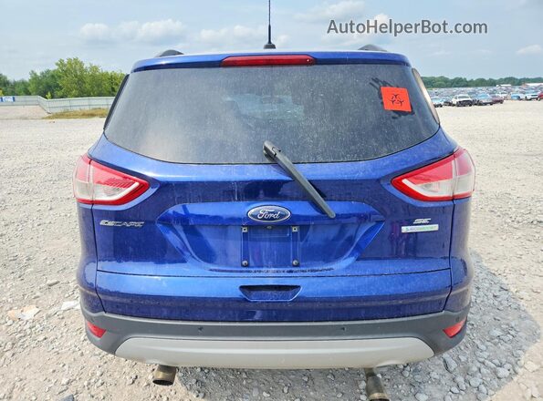 1FMCU0GX5GUB95094 2016 FORD ESCAPE Blue Вид ззаду