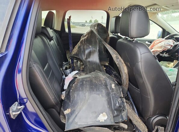 1FMCU0GX5GUB95094 2016 FORD ESCAPE Blue Вид задньої частини салону