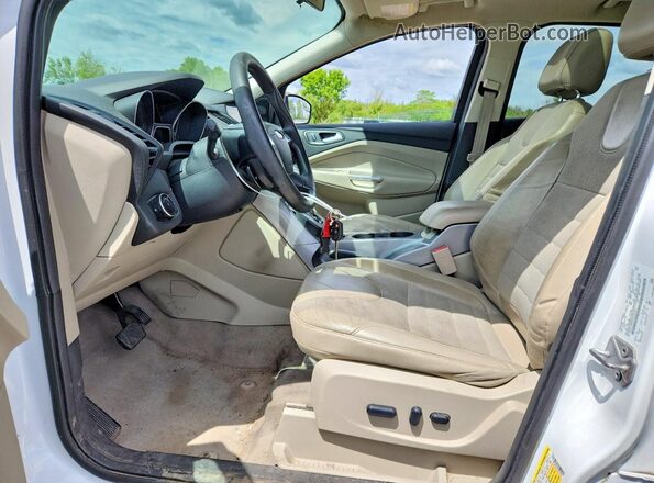 1FMCU0GX5GUC53575 2016 FORD ESCAPE White Вид салону спереду