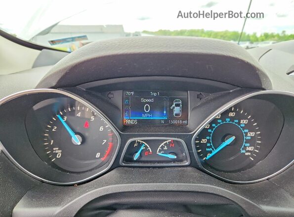1FMCU0GX5GUC53575 2016 FORD ESCAPE White Вид щитка приладів