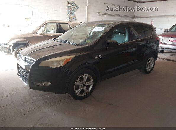 1FMCU0GX6GUB47720 2016 FORD ESCAPE Black წინა მარცხენა ხედი სამი მეოთხედიდან
