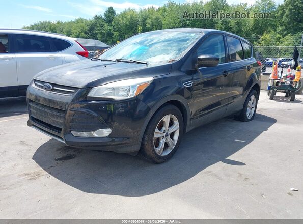 1FMCU0GX7GUB45510 2016 FORD ESCAPE Black წინა მარცხენა ხედი სამი მეოთხედიდან