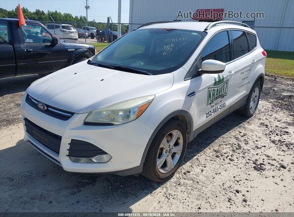 1FMCU0GX8GUC24183 2016 FORD ESCAPE White Przód lewy