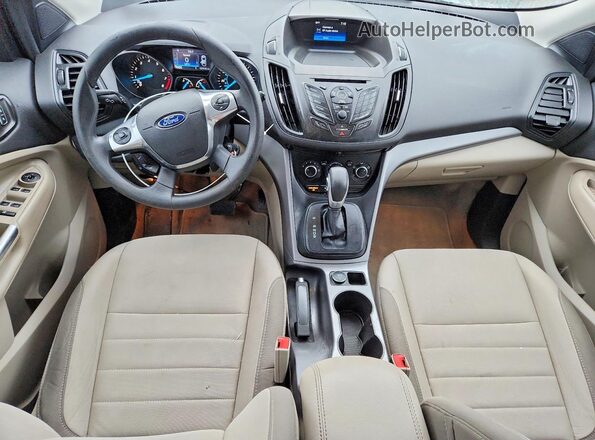 1FMCU0GX9GUB00875 2016 FORD ESCAPE White Vista del salpicadero