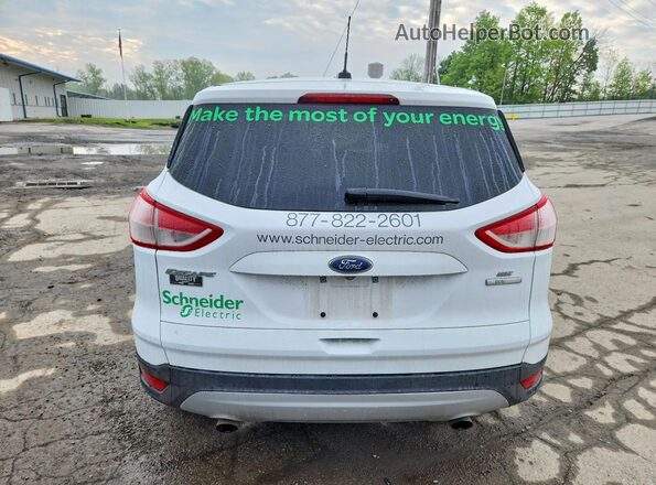 1FMCU0GX9GUB00875 2016 FORD ESCAPE White Vista trasera