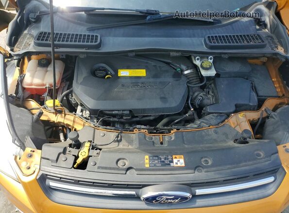 1FMCU0GX9GUB22603 2016 FORD ESCAPE Orange Engine compartment view