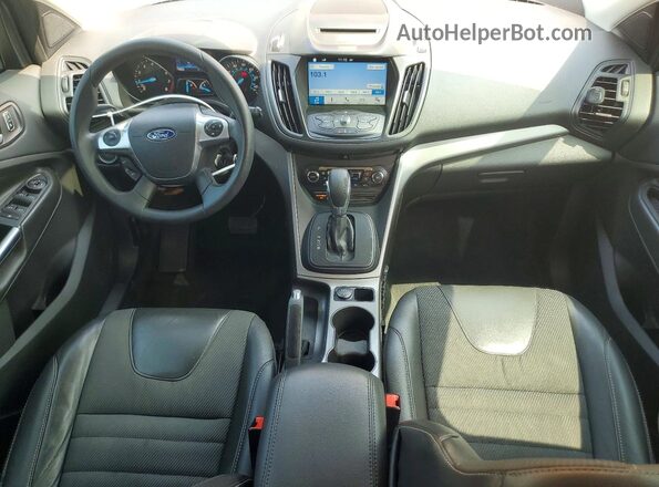 1FMCU0GX9GUB22603 2016 FORD ESCAPE Orange Dashboard view