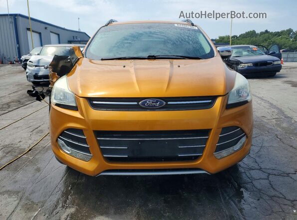 1FMCU0GX9GUB22603 2016 FORD ESCAPE Orange Front view