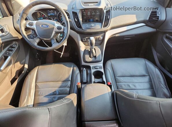 1FMCU0GX9GUB96796 2016 FORD ESCAPE Белый Вид панели приборов