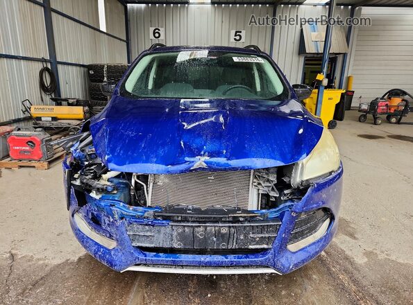 1FMCU0GXXGUB69915 2016 FORD ESCAPE Blue Widok z przodu