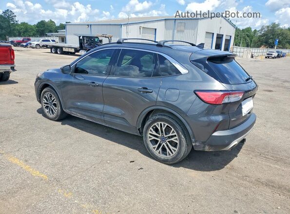 1FMCU0H62LUB22250 2020 FORD ESCAPE Gray Trasero izquierdo