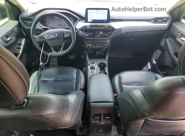 1FMCU0H62LUB22250 2020 FORD ESCAPE Gray Vista del salpicadero