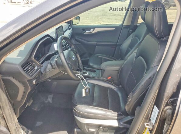 1FMCU0H62LUB22250 2020 FORD ESCAPE Gray Vista interior delantera