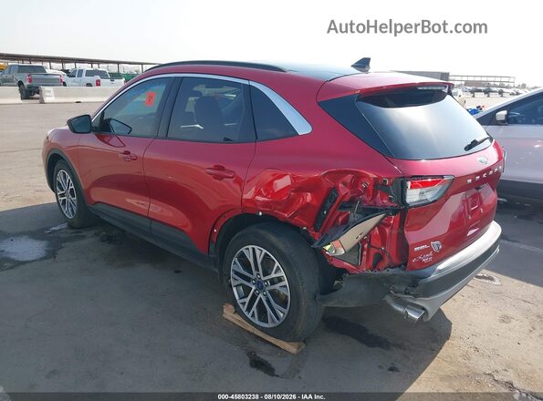 1FMCU0H63NUA81503 2022 FORD ESCAPE Красный Задняя левая четверть