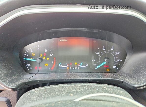 1FMCU0H64LUB25084 2020 FORD ESCAPE Charcoal ხელსაწყოთა პანელის ხედი