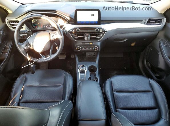 1FMCU0H68LUB98250 2020 FORD ESCAPE Red წინა პანელის ხედი
