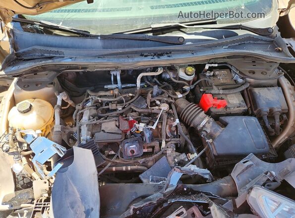 1FMCU0H68MUB05079 2021 FORD ESCAPE Золотой Вид задней части салона