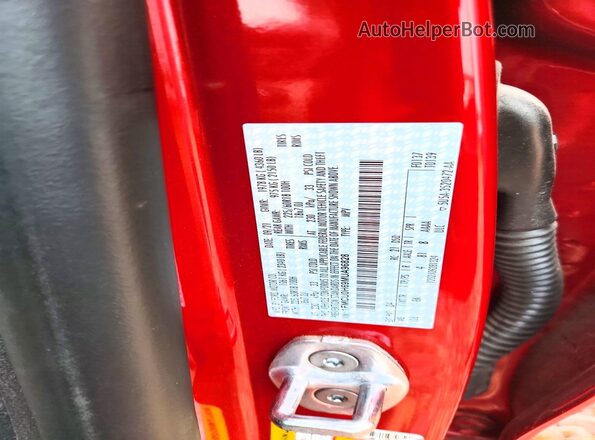 1FMCU0H69MUA96828 2021 FORD ESCAPE Красный Вид подкапотного пространства