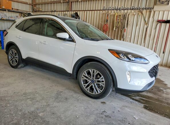 1FMCU0H69NUB64465 2022 FORD ESCAPE Белый Передняя правая четверть