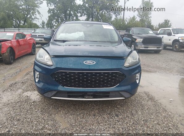 1FMCU0H6XLUA68549 2020 FORD ESCAPE Blue წინა ხედი