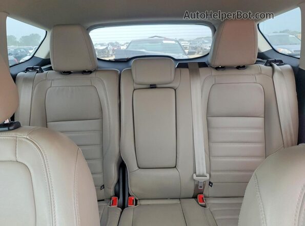 1FMCU0HD0JUA55241 2018 FORD ESCAPE Синий Вид задних сидений