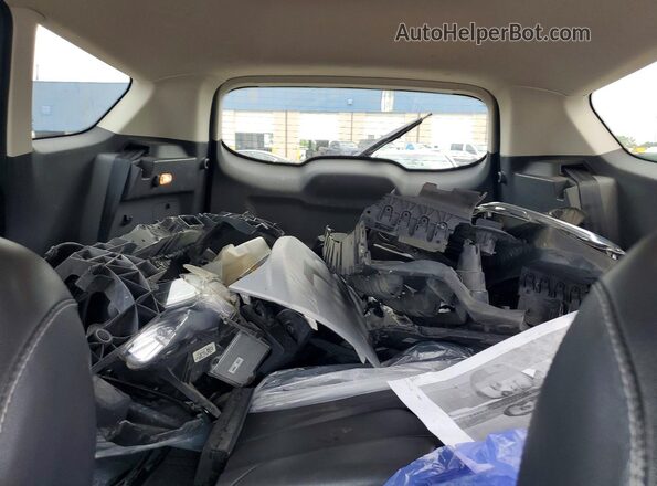 1FMCU0HD0JUC39854 2018 FORD ESCAPE Black უკანა სავარძლების ხედი