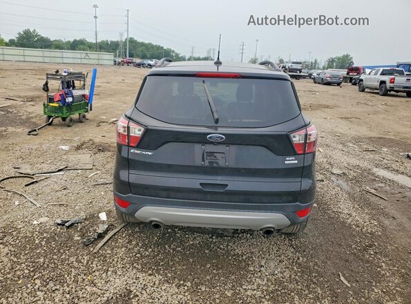 1FMCU0HD0JUC39854 2018 FORD ESCAPE Black უკანა ხედი