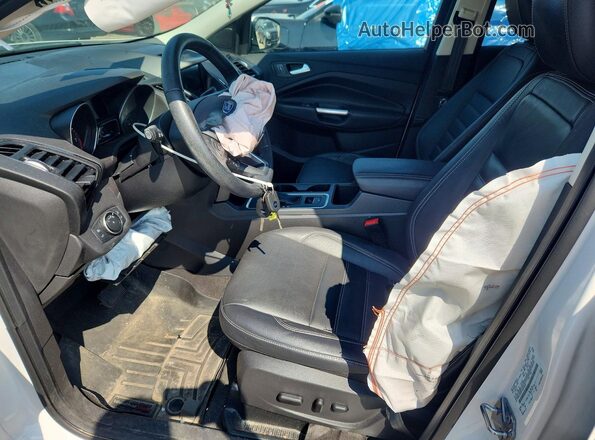 1FMCU0HD1JUB10361 2018 FORD ESCAPE White Սալոնի դիմացի տեսք