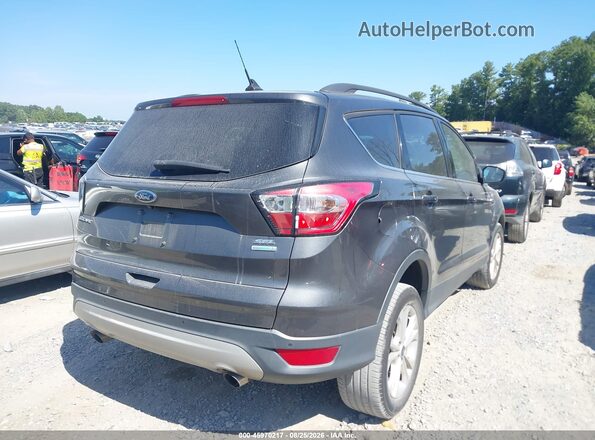 1FMCU0HD1JUD23116 2018 FORD ESCAPE Gray Задня права чверть