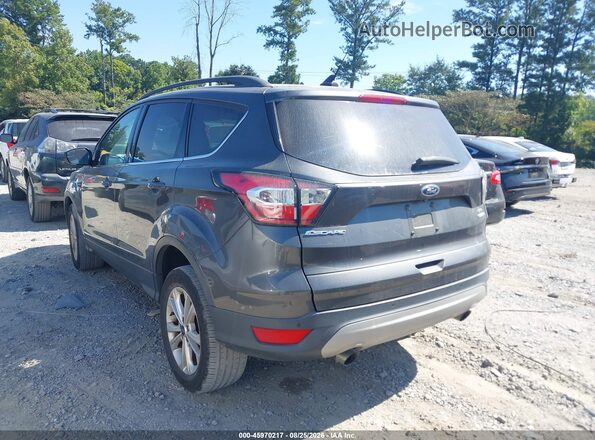 1FMCU0HD1JUD23116 2018 FORD ESCAPE Gray Задня ліва чверть