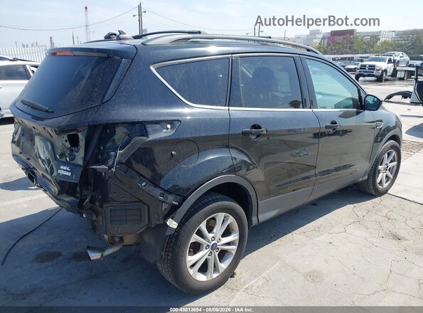 1FMCU0HD2JUA86295 2018 FORD ESCAPE Black Задня права чверть